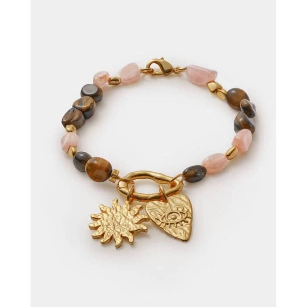 NEW KATIE LOXTON women's sunset solesi waterproof bracelet in gold